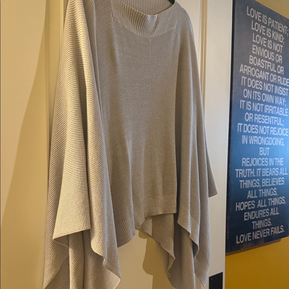 Lululemon Athletica Gray Poncho